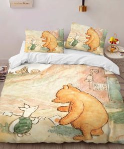 Alternative view of Housse De Couette Winnie l’Ourson et Porcinet 2 Parure de lit Ensemble De Literie