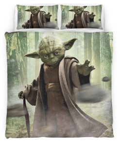 Housse De Couette Yoda Grogu Star Wars 2 Parure de lit Ensemble De Literie