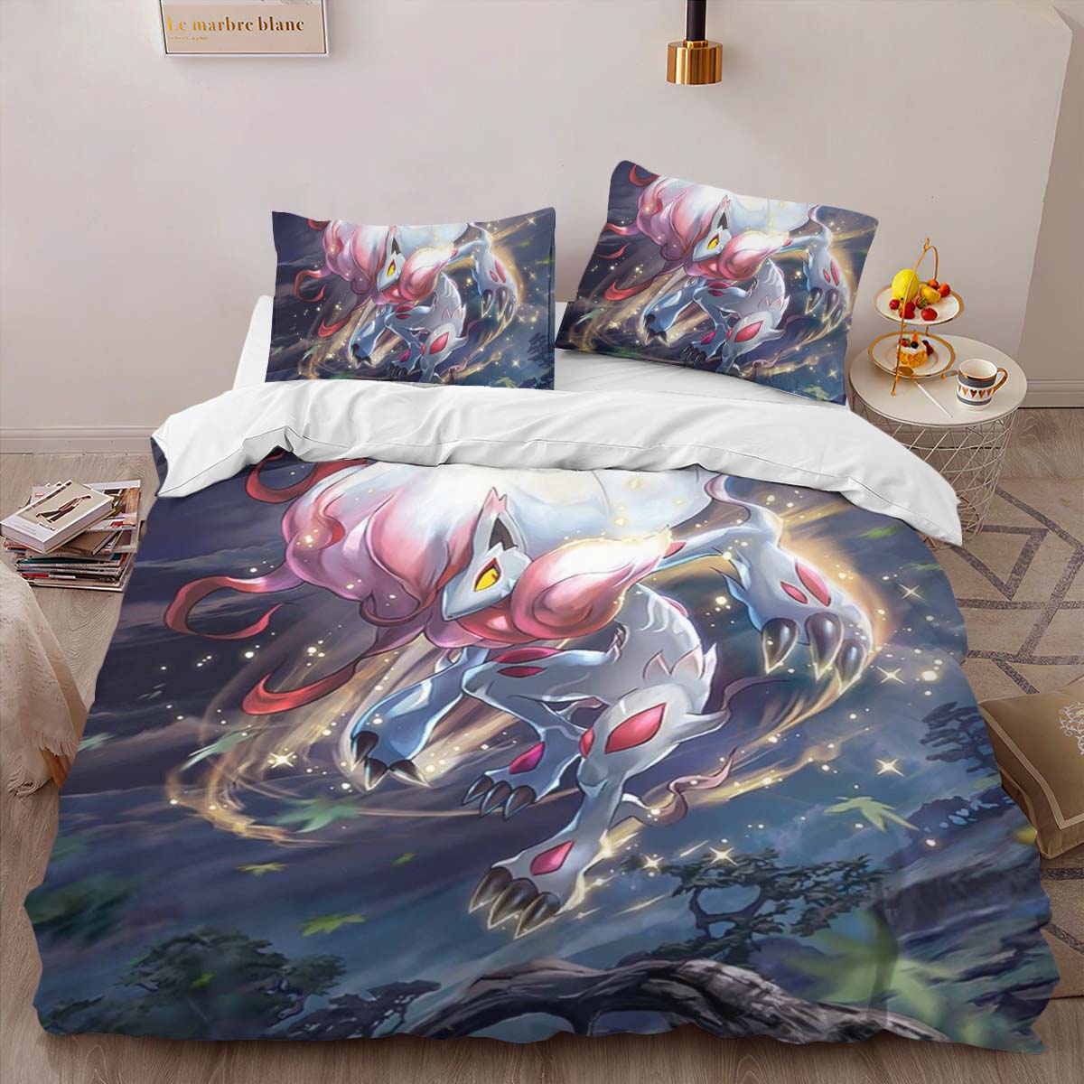 Housse De Couette Zoroark Pokémon Parure de lit Ensemble De Literie – Image 2