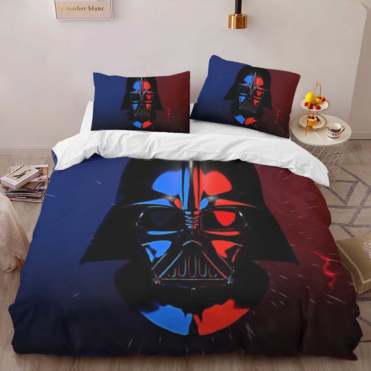 Housse De Couette Dark Vador Star Wars 4 Parure de lit Ensemble De Literie – Image 2