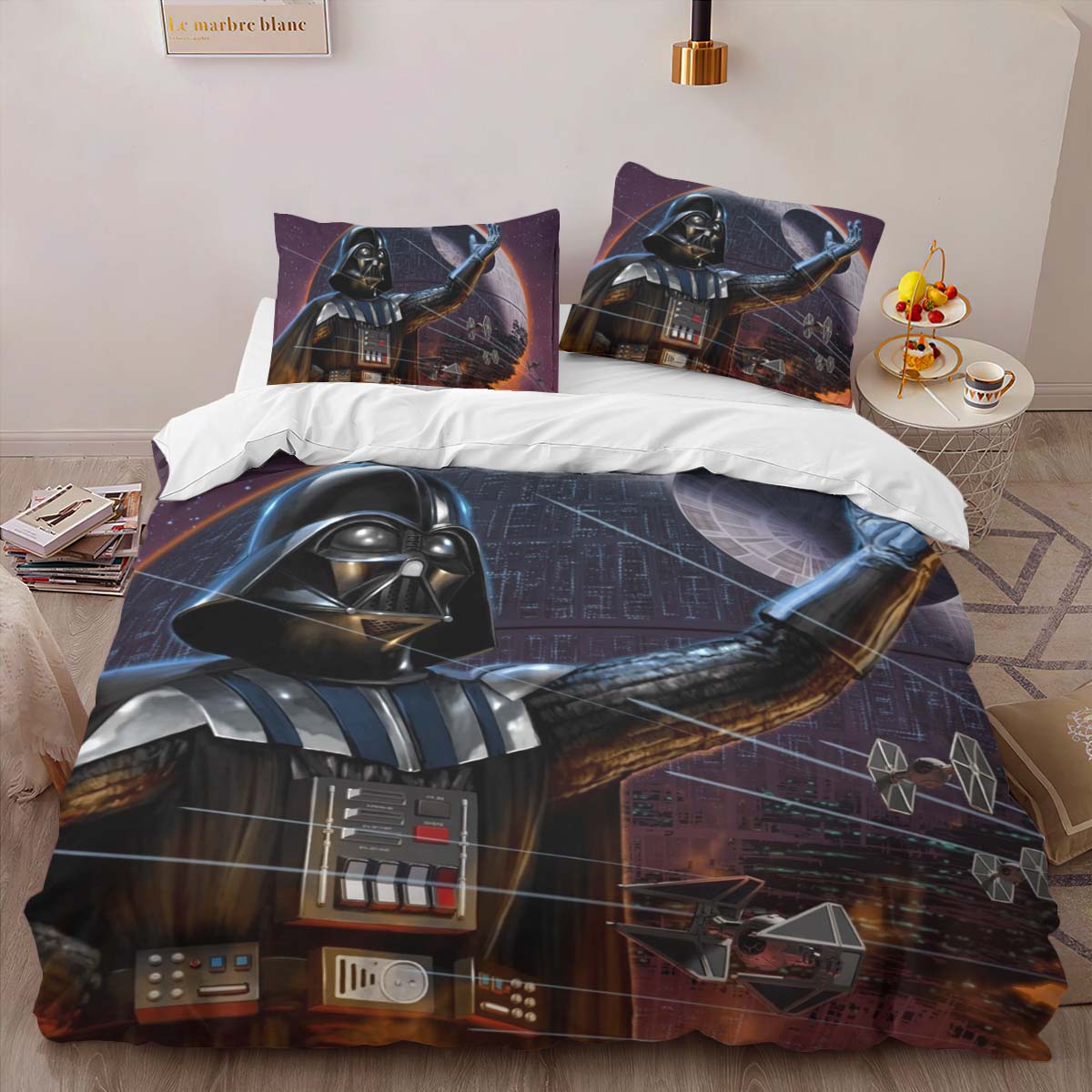 Housse De Couette Dark Vador Star Wars 5 Parure de lit Ensemble De Literie – Image 2