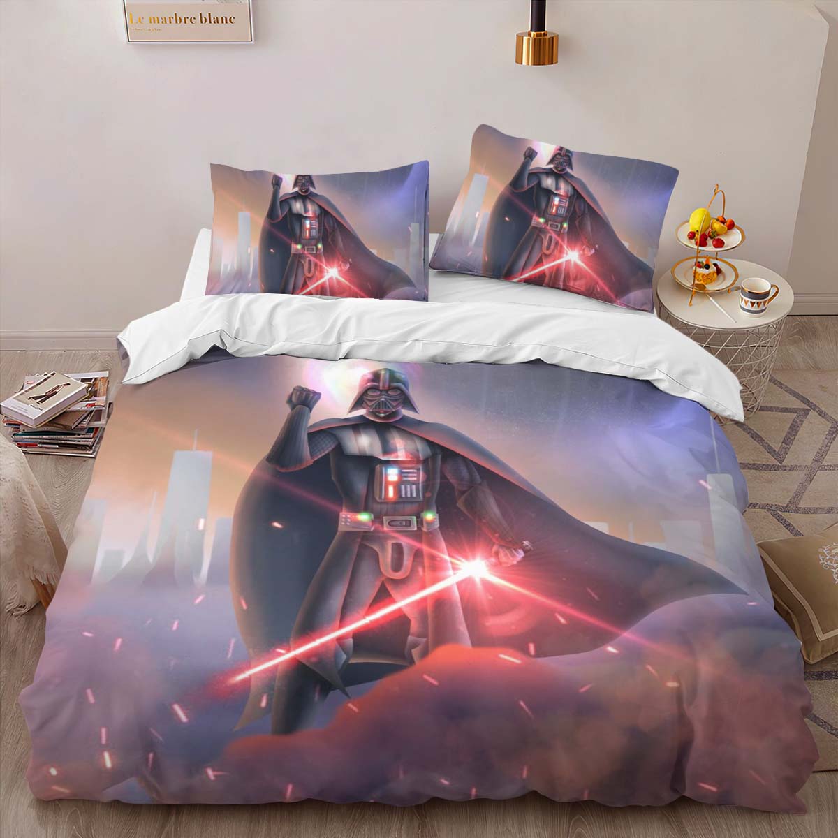 Housse De Couette Dark Vador Star Wars 6 Parure de lit Ensemble De Literie – Image 2