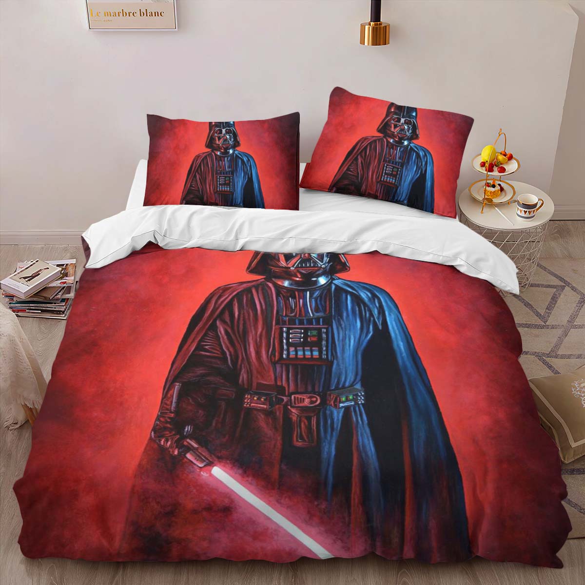 Housse De Couette Dark Vador Star Wars 7 Parure de lit Ensemble De Literie – Image 2