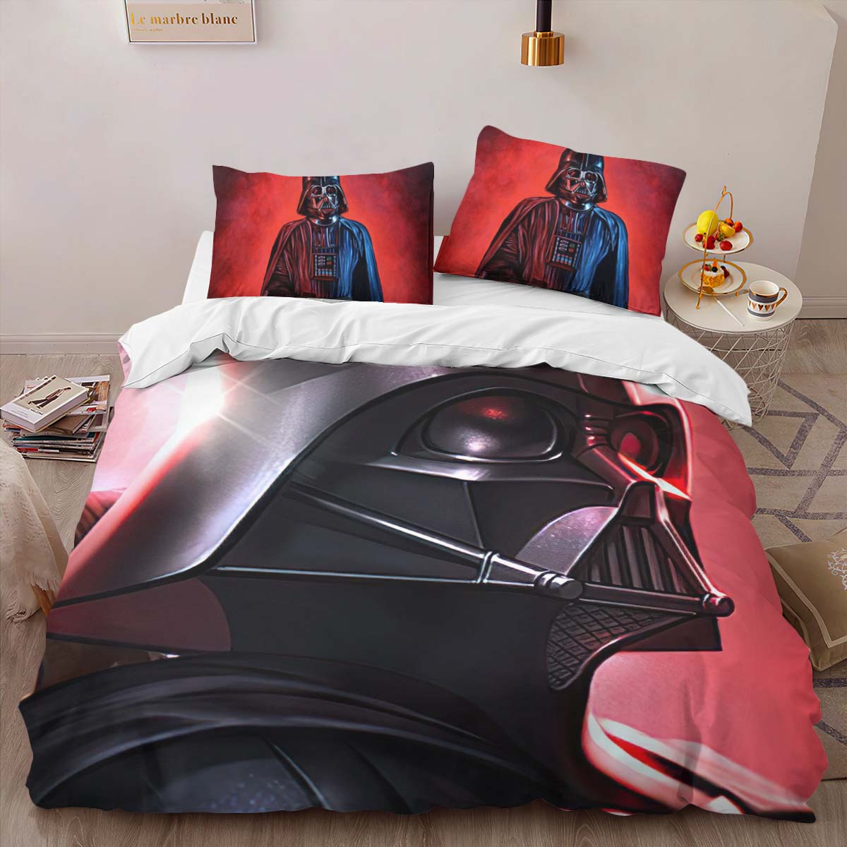 Housse De Couette Dark Vador Star Wars 8 Parure de lit Ensemble De Literie – Image 2