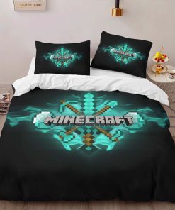 Alternative view of Housse De Couette Minecraft Épée Parure de lit Ensemble De Literie